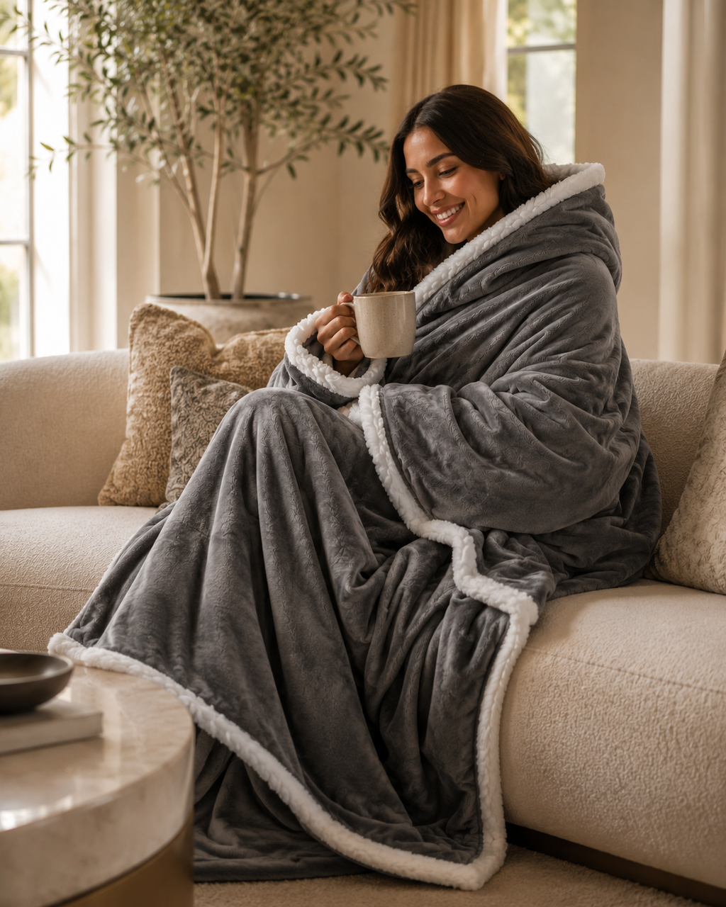 Wearable Heated Blanket