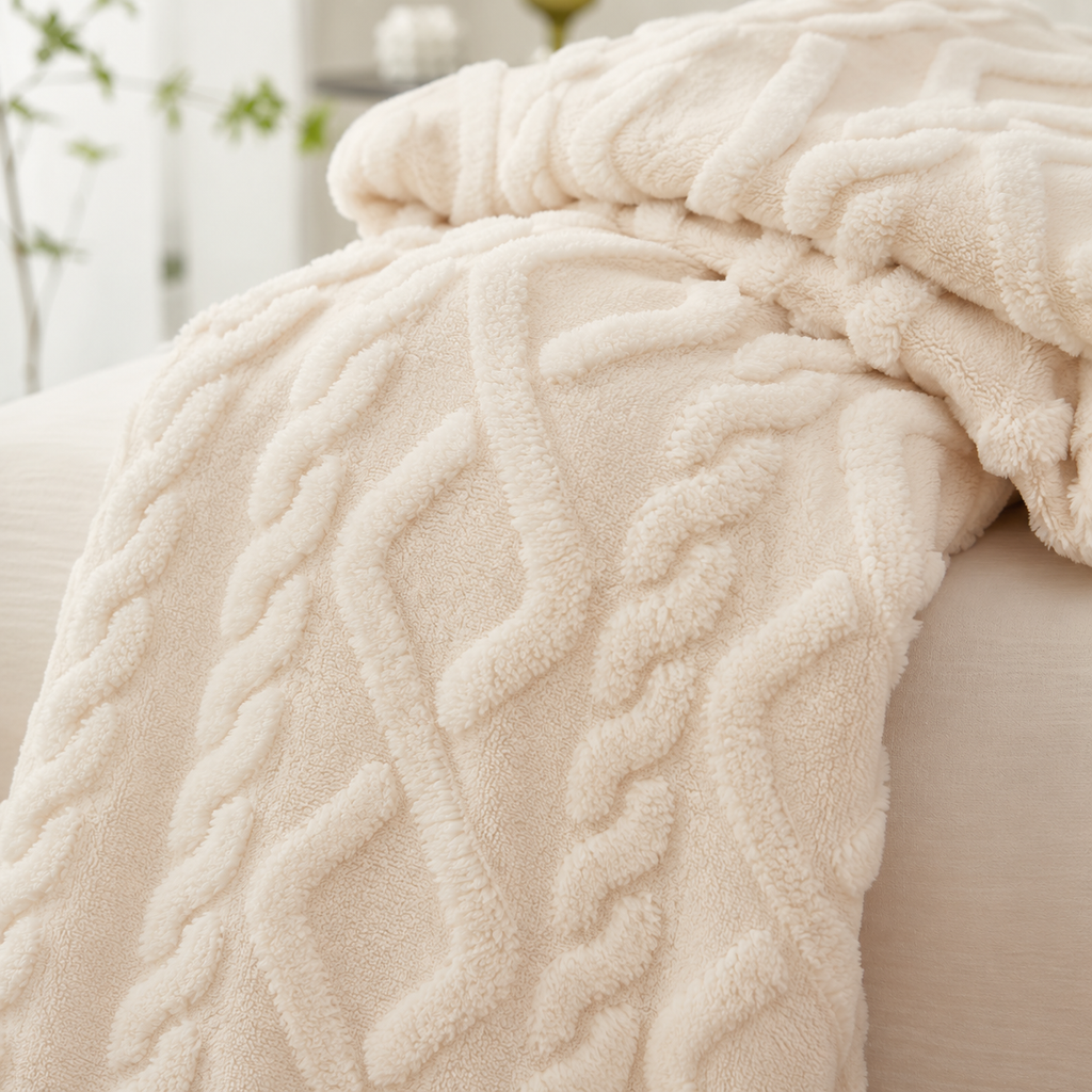 Ivory Cloud Blanket
