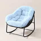 Polly Pluffer rocking chair in Baby Blue