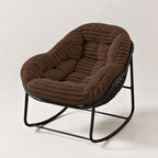 Polly Pluffer rocking chair in Espresso
